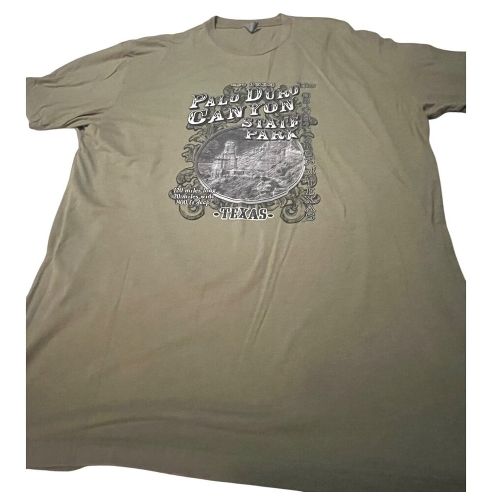 Palo Duro Canyon State Park Graphic T-Shirt XXL Next Level Apparel Cotton